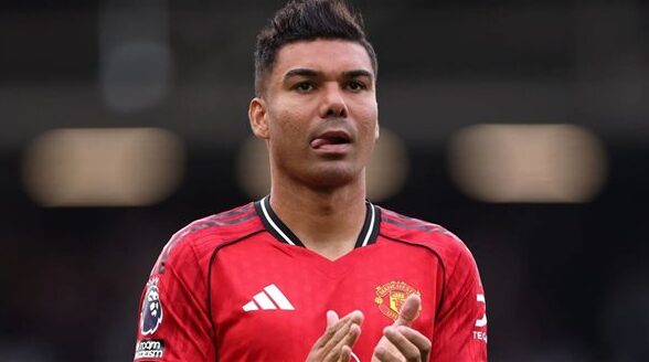 كاسيميرو يفوز بجائزة أفضل لاعب في الجولة الرابعة والعشرين من الدوري الإنجليزي